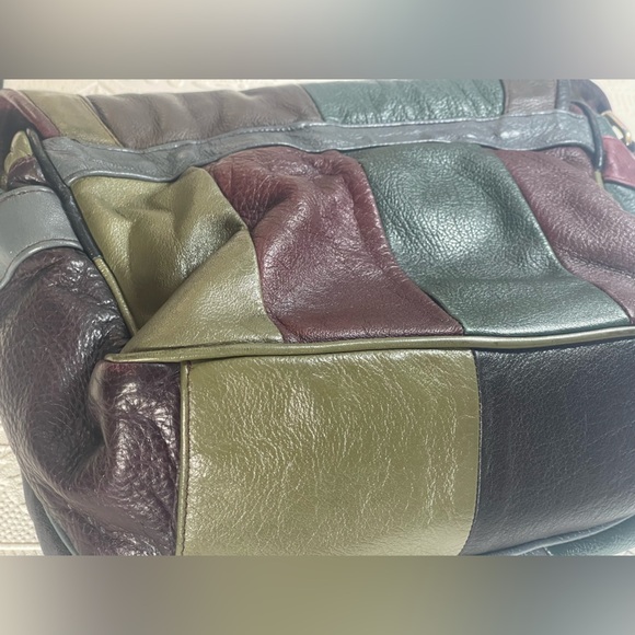 Multicolor Patchwork Crossbody Bag - Picture 7 of 14